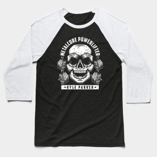 Metalcore Powerlifter Baseball T-Shirt